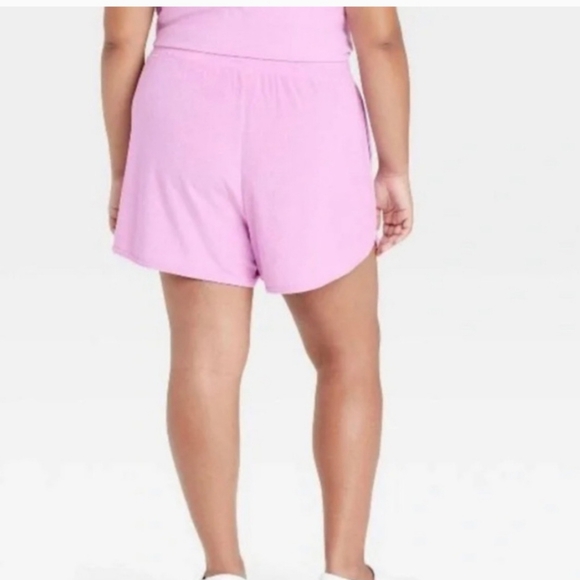 AVA & VIV  Lavender/Pink Lounger Shorts Plus Size  NWT - Picture 3 of 16